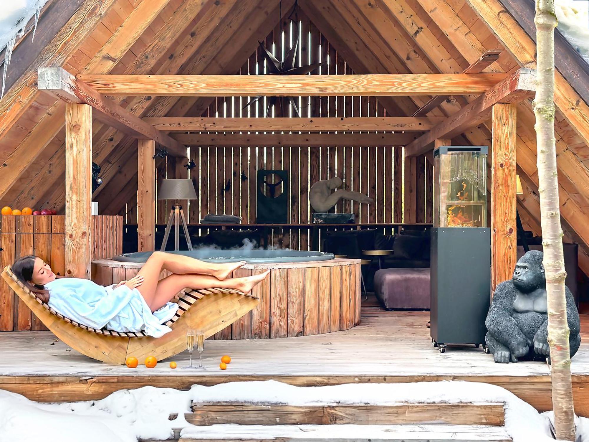 Gorska Osada Luxury Chalets Zakopane Poronin Exterior photo
